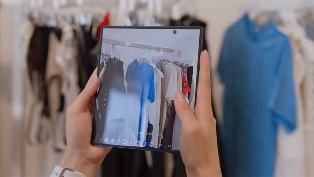 Galaxy Wide Fold được cho là sử dụng màn hình tỷ lệ 4:3 rộng hơn, mang lại trải nghiệm gần với máy tính bảng (Ảnh: Internet)