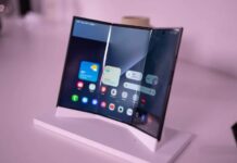 Điện thoại gập 3 màn hình Galaxy Z TriFold tại CES 2026 (Ảnh: Internet)