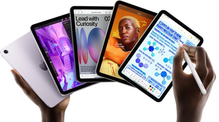 Giao diện đẹp mắt trên iPad.