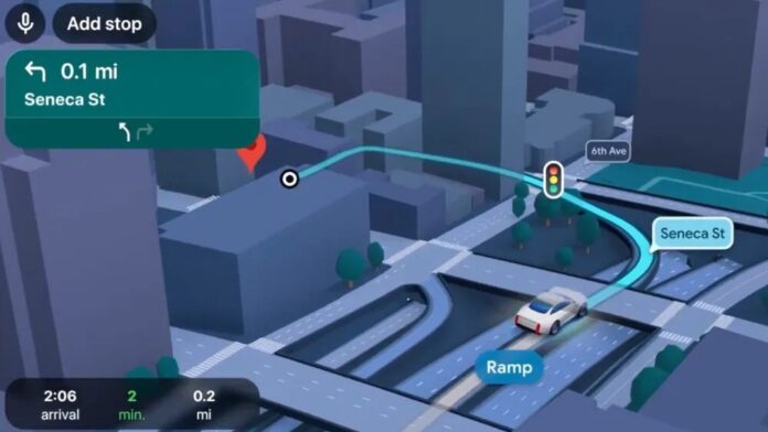 Giao diện chỉ đường trong Google Maps (Ảnh: Internet) Giao diện chỉ đường trong Google Maps (Ảnh: Internet)