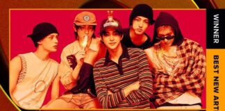 CORTIS giành chiến thắng tại Hạng mục Tân binh của năm (Ảnh: Internet)