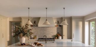 màu sơn nhà bếp Bảng màu ấm áp