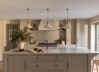 màu sơn nhà bếp Bảng màu ấm áp