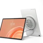 Máy tính bảng Lenovo Tab Plus Gen 2 sẽ có thiết kế độc đáo với loa siêu lớn ở giữa máy Hình ảnh tiết lộ máy tính bảng Lenovo Tab Plus Gen 2 (Ảnh: Internet)