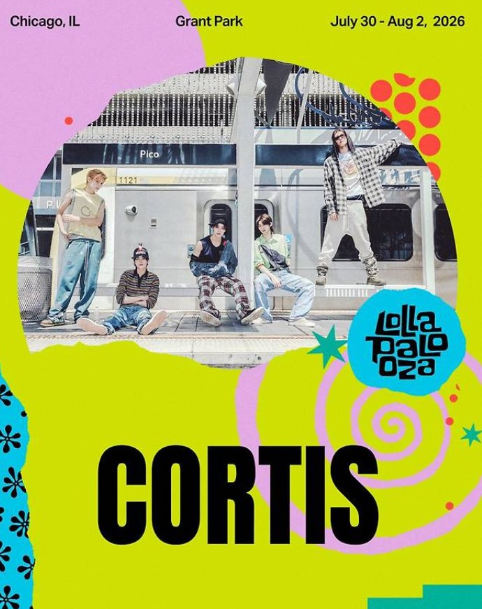 CORTIS là nghệ sĩ biểu diễn tại Lollapalooza Chicago (Ảnh: Internet)