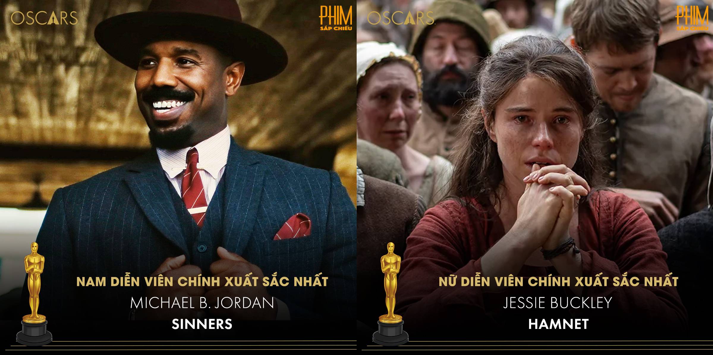 Michael B. Jordan và Jessie Buckley