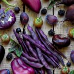 rau củ quả màu tím