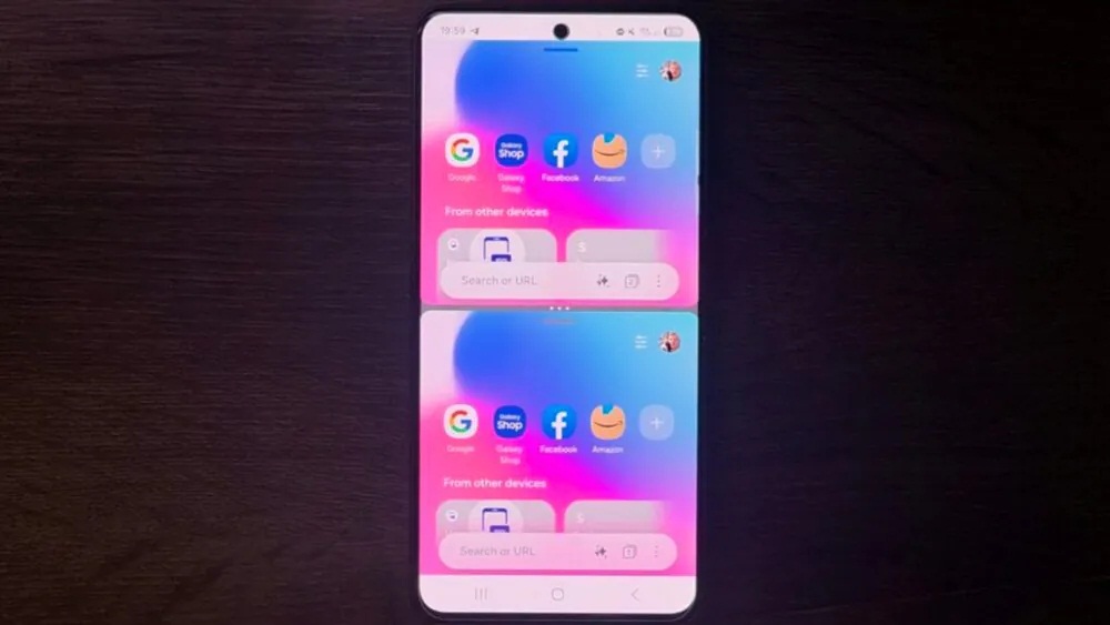 Trình duyệt Samsung mở nhiều cửa sổ trên điện thoại Galaxy S21 FE với phiên bản One UI 9 (Ảnh: Internet)