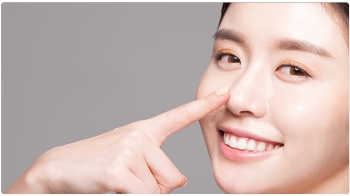 Vùng mũi khá nhạy cảm nên cần cẩn trọng