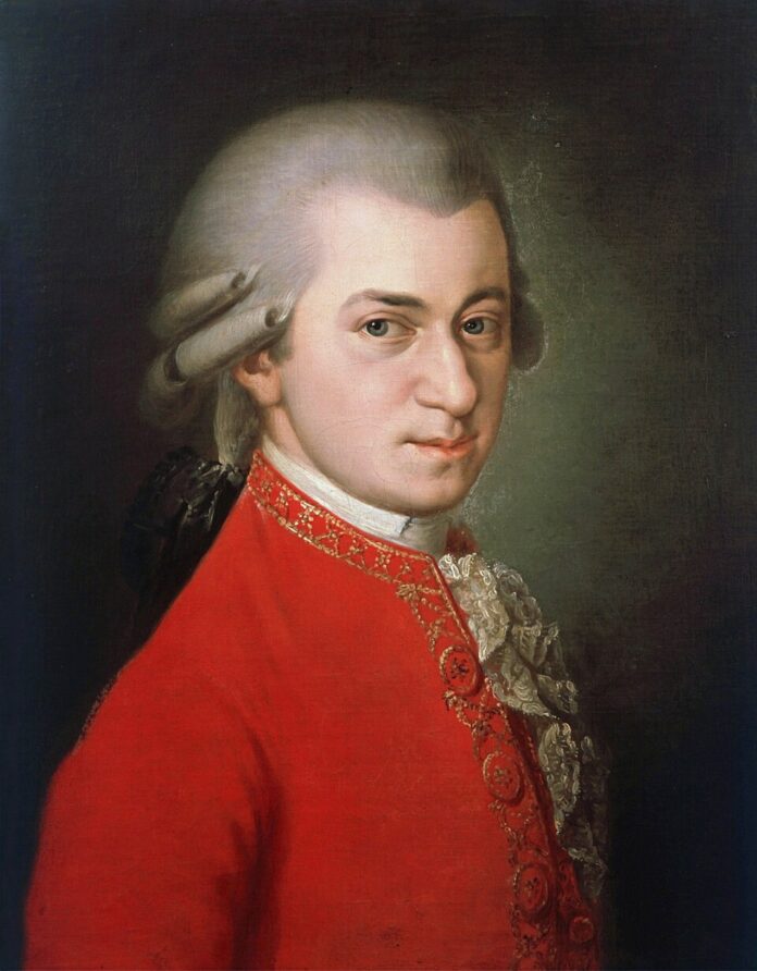 Nhà soạn nhạc Wolfgang Amadeus Mozart. Nguồn: Internet Nhà soạn nhạc Wolfgang Amadeus Mozart. Nguồn: Internet