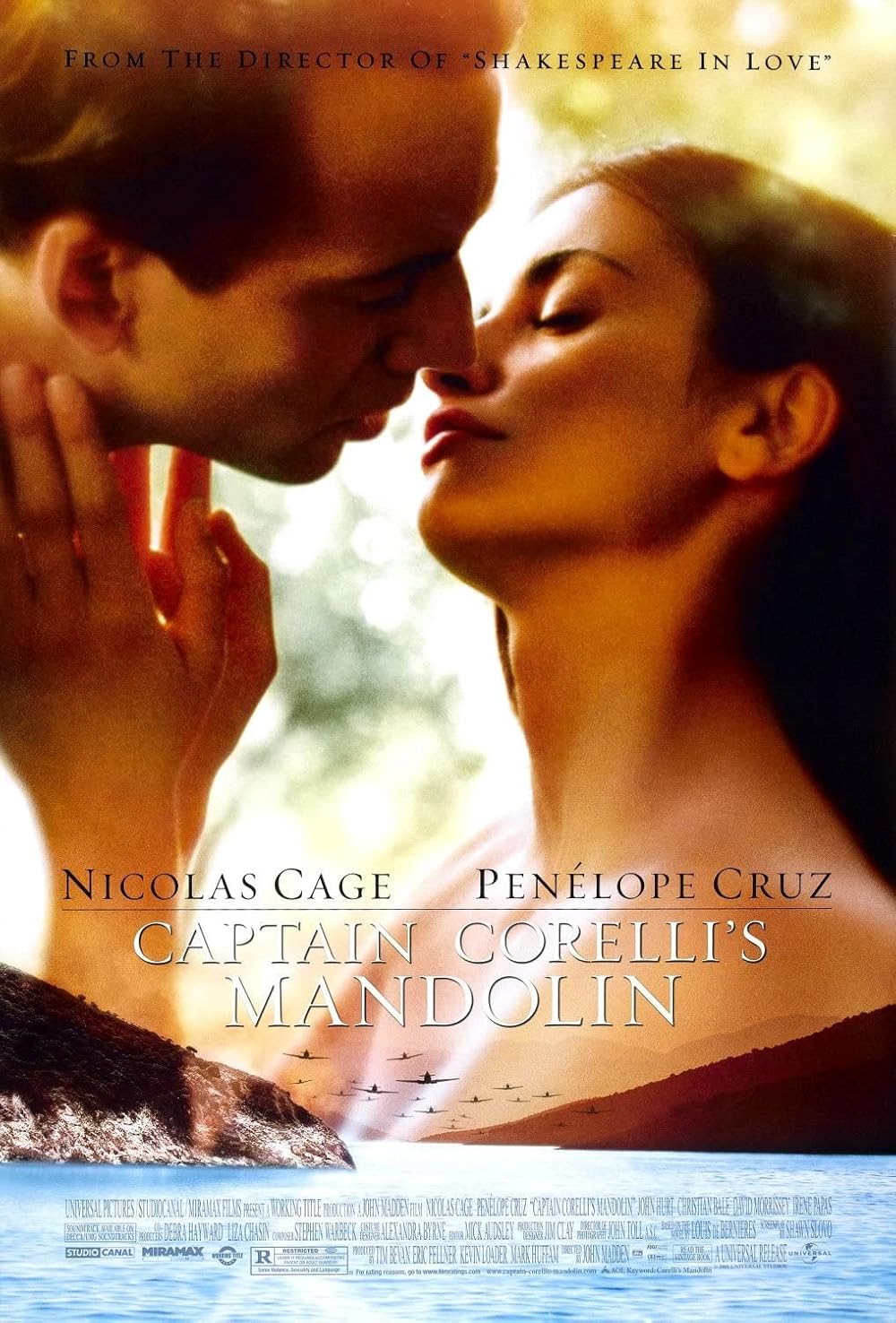 Phim Captain Corelli's Mandolin. Nguồn: Internet