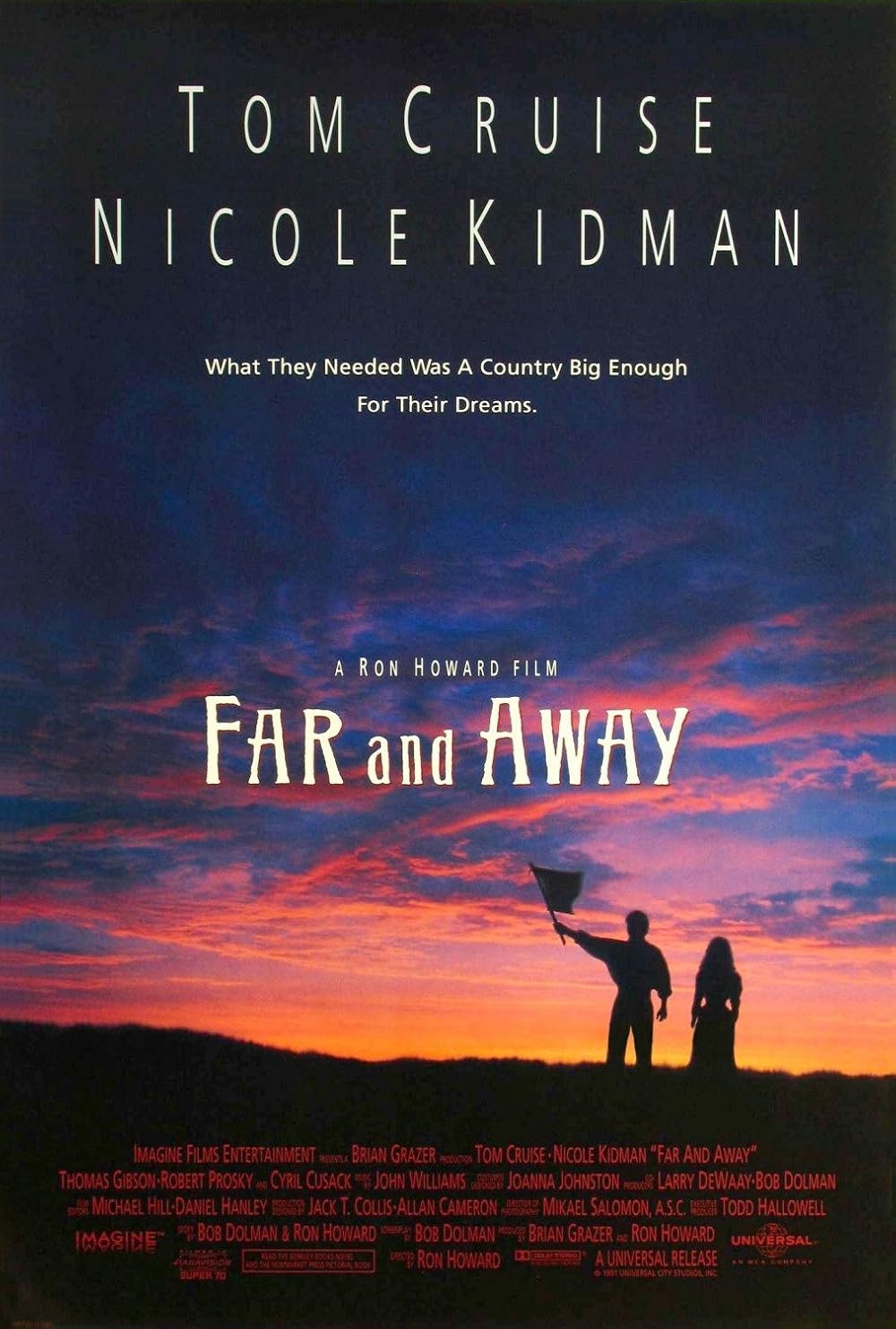 Phim Far and Away. Nguồn: Internet