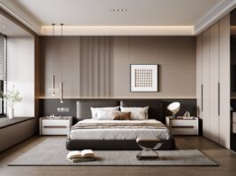Tận dụng không gian tường để mở rộng diện tích sử dụng