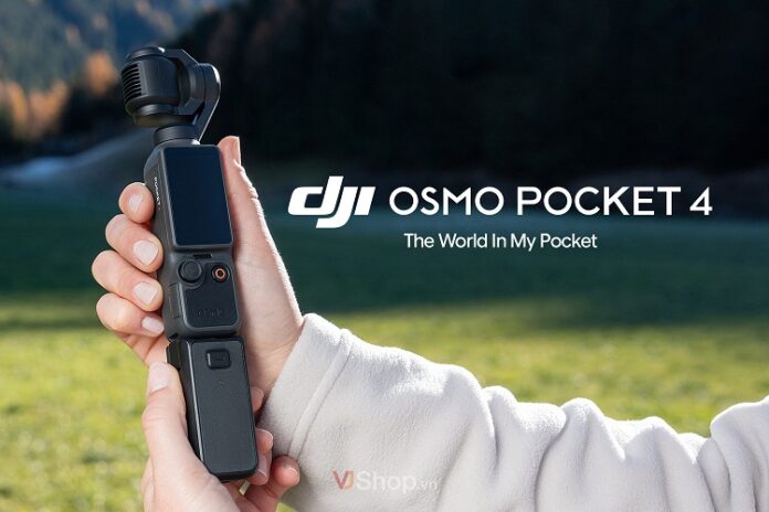 Camera hành động DJI Osmo Pocket 4 (Ảnh: Internet)