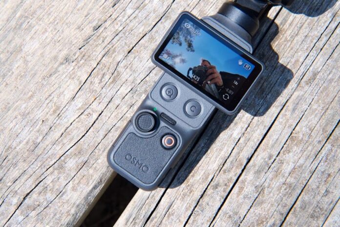 Bố cục các nút trên camera Osmo Pocket 4 (Ảnh: Internet)