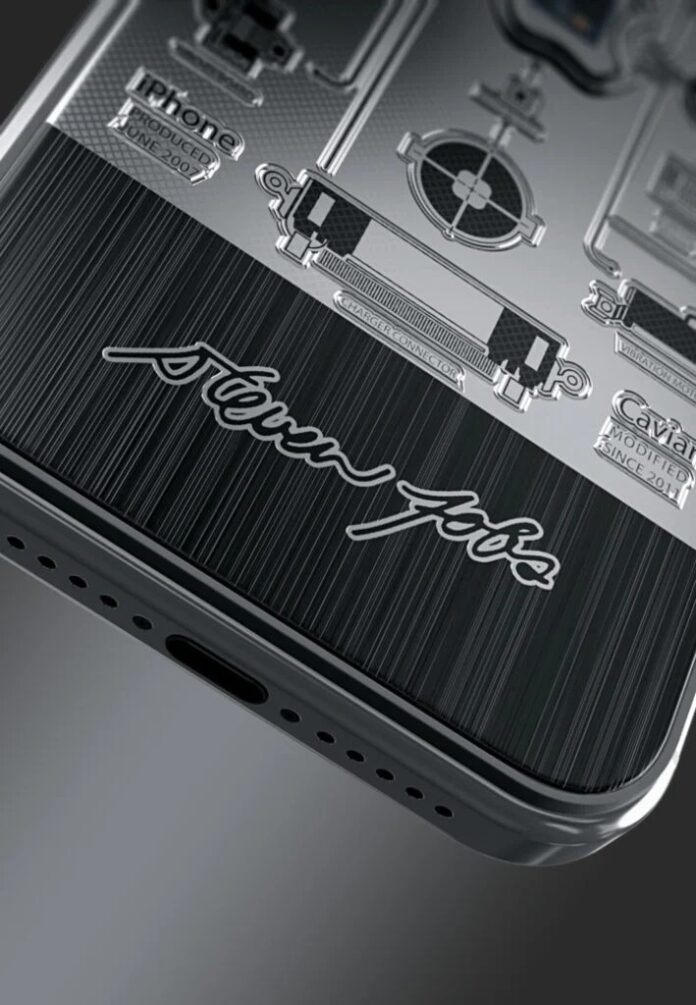 Chữ ký Steve Jobs được khắc trực tiếp trên thân titanium, trở thành điểm nhấn mang tính biểu tượng (Ảnh: Internet) Chữ ký Steve Jobs được khắc trực tiếp trên thân titanium, trở thành điểm nhấn mang tính biểu tượng (Ảnh: Internet)