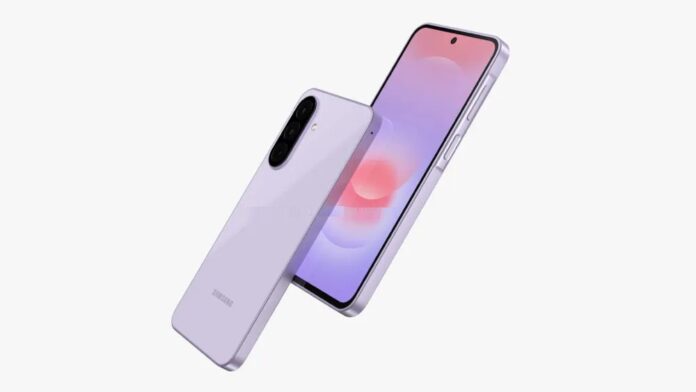 Hình ảnh render điện thoại Galaxy A27 (Ảnh: Internet)