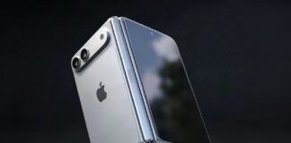 Hình ảnh dự đoán iPhone màn hình gập của Apple (Ảnh: Internet)