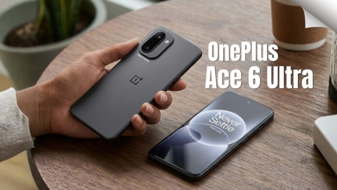 Điện thoại chơi game OnePlus Ace 6 Ultra sắp ra mắt (Ảnh: Internet)