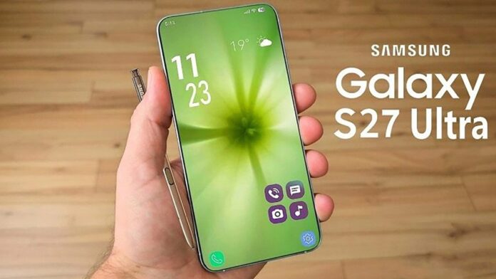 Hình ảnh dự đoán điện thoại Galaxy S27 Ultra (Ảnh: Internet)