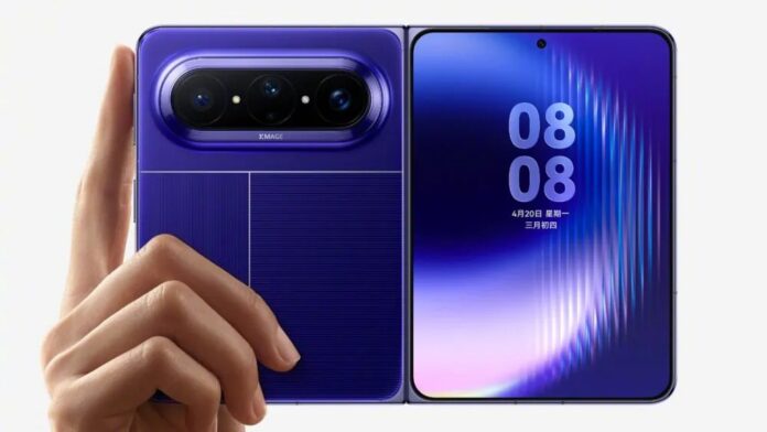 Điện thoại màn hình gập HUAWEI Pura X Max (Ảnh: Internet)