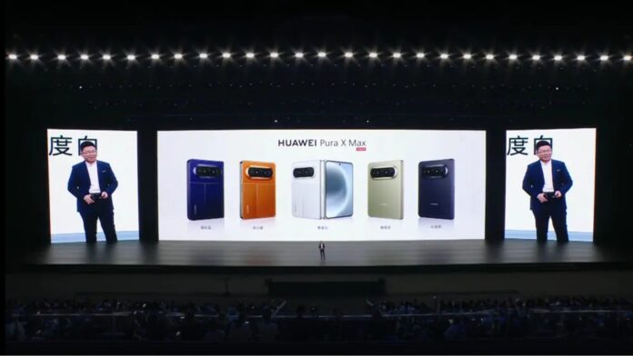 Các màu sắc của điện thoại màn hình gập HUAWEI Pura X Max (Ảnh: Internet)