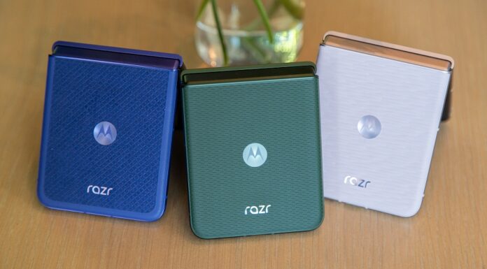 Dòng điện thoại Motorola razr 2026 (Ảnh: Internet)