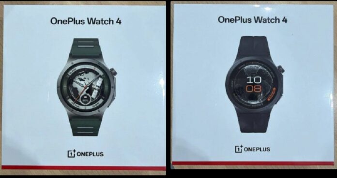 Hình ảnh hộp bán lẻ đồng hồ thông minh OnePlus Watch 4 (Ảnh: Internet)
