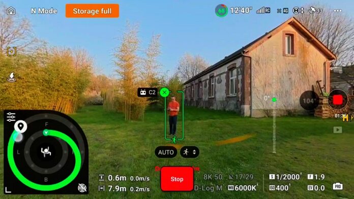 Drone DJI Avata 360 có khả năng theo dõi đối tượng tuyệt vời (Ảnh: Internet)