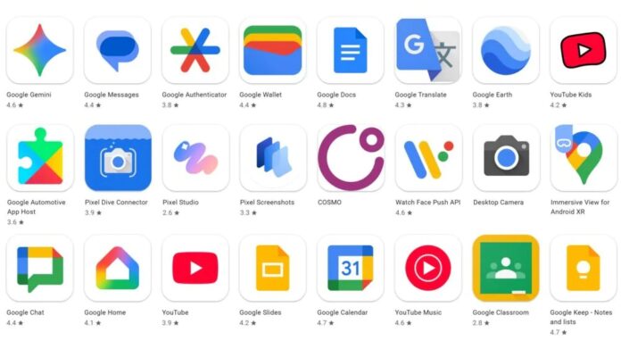 Ứng dụng COSMO trên Play Store (Ảnh: Internet)