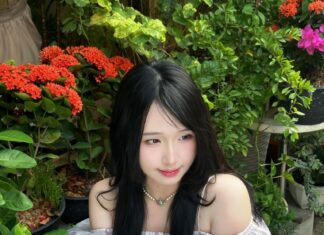 Nhan sắc đời thường của nữ coser Julia Ha. Ảnh: internet