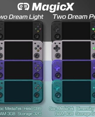 Các mẫu máy chơi game sắp ra mắt của MagicX (Ảnh: Internet)