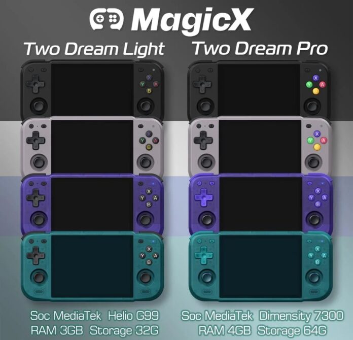 Các mẫu máy chơi game sắp ra mắt của MagicX (Ảnh: Internet)