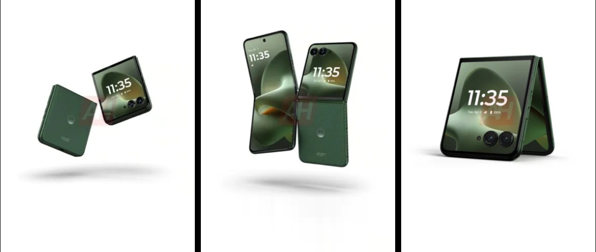Tiết lộ hình ảnh điện thoại màn hình gập Motorola Razr Plus 2026 trước giờ ra mắt