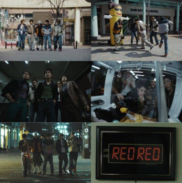 Các cảnh quay sáng tạo trong MV "REDRED" (Ảnh: Internet)