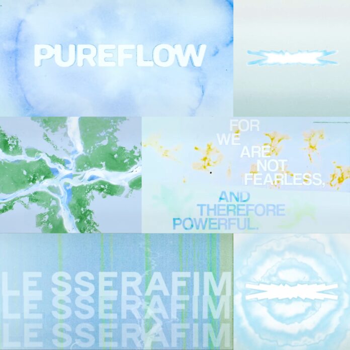 Phong cách lên ý tưởng và thiết kế logo của LE SSERAFIM không khiến người hâm mộ thất vọng (Ảnh: Internet)