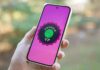 Logo Android 17 trên điện thoại Pixel 10 Pro Fold (Ảnh: Internet)