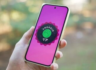 Logo Android 17 trên điện thoại Pixel 10 Pro Fold (Ảnh: Internet)