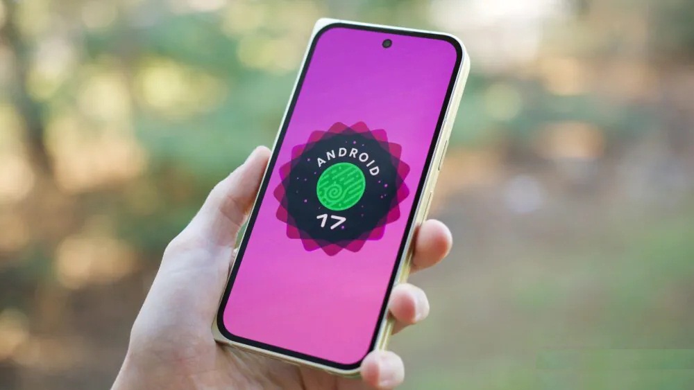 Logo Android 17 trên điện thoại Pixel 10 Pro Fold (Ảnh: Internet) Logo Android 17 trên điện thoại Pixel 10 Pro Fold (Ảnh: Internet)
