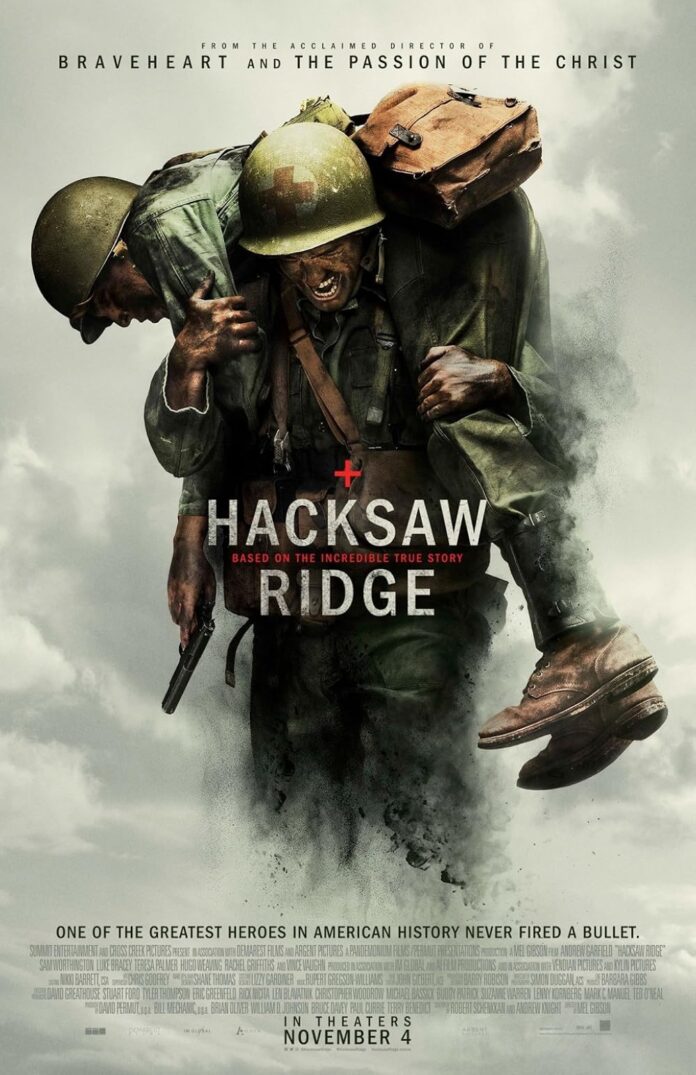Phim Hacksaw Ridge. Nguồn: Internet