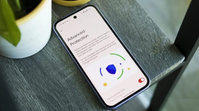 Trang Bảo vệ Nâng cao trên điện thoại Pixel với hệ điều hành Android 16 (Ảnh: Internet)