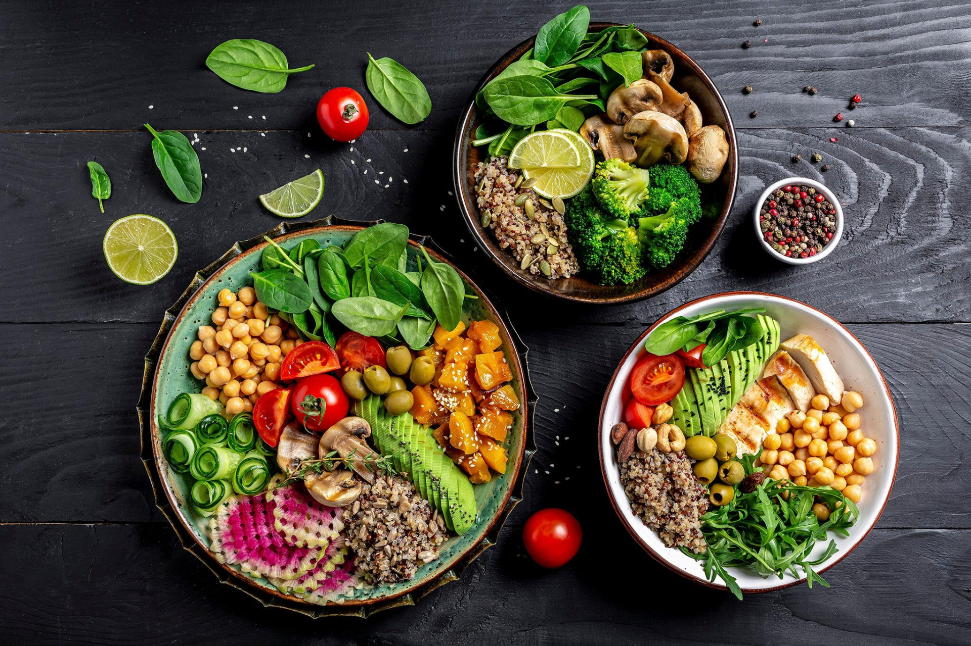 Ăn nhiều trái cây, rau củ