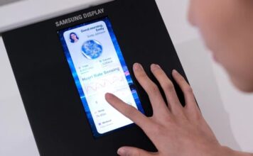 Công nghệ màn hình Sensor OLED của Samsung (Ảnh: Internet)