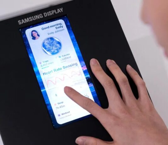 Công nghệ màn hình Sensor OLED của Samsung (Ảnh: Internet)