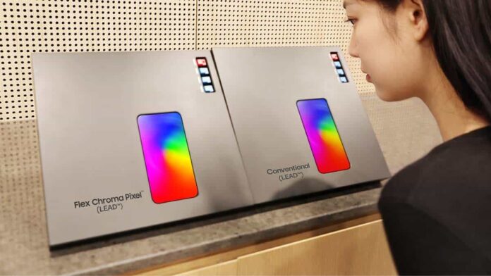 Công nghệ màn hình Flex Chroma Pixel của Samsung (Ảnh: Internet)