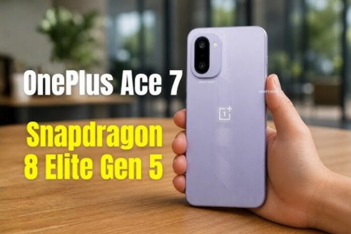Hình ảnh dự đoán điện thoại OnePlus Ace 7 (Ảnh: Internet)