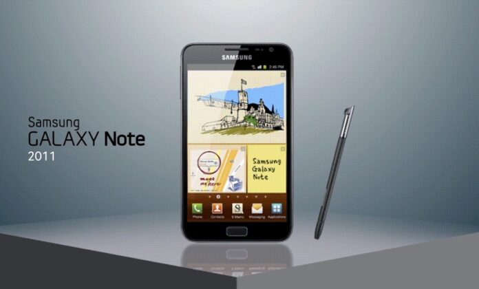 Điện thoại Galaxy Note của Samsung (Ảnh: Internet)