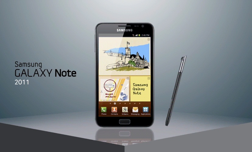 Điện thoại Galaxy Note của Samsung (Ảnh: Internet)