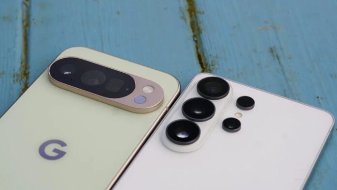 Điện thoại Galaxy S26 Ultra và Pixel 10 Pro (Ảnh: Internet) Điện thoại Galaxy S26 Ultra và Pixel 10 Pro (Ảnh: Internet)