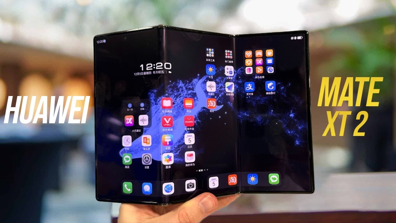 Điện thoại gập 3 màn hình HUAWEI Mate XT 2 sẽ có thiết kế thời trang và đẹp mắt hơn so với thế hệ trước?